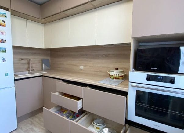 Угловая кухня Марсель 1,4х2,8 м